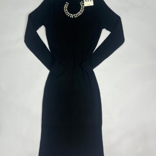 Vestidos tejido con collar